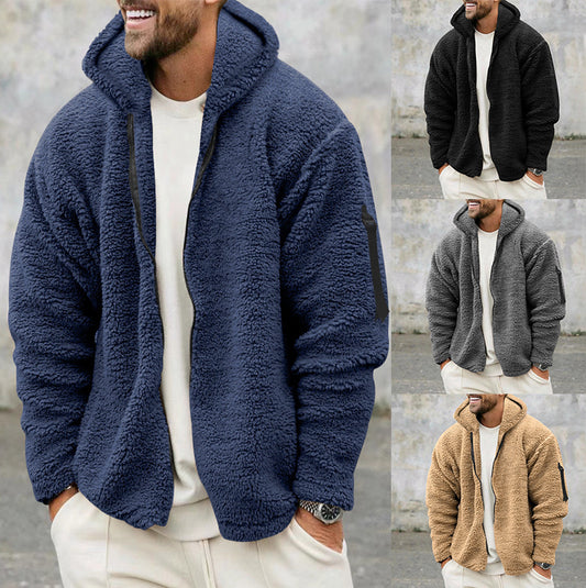 Plush Hooded Winter Fleece