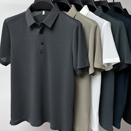 Men’s Ice Silk Short Sleeve T-shirt